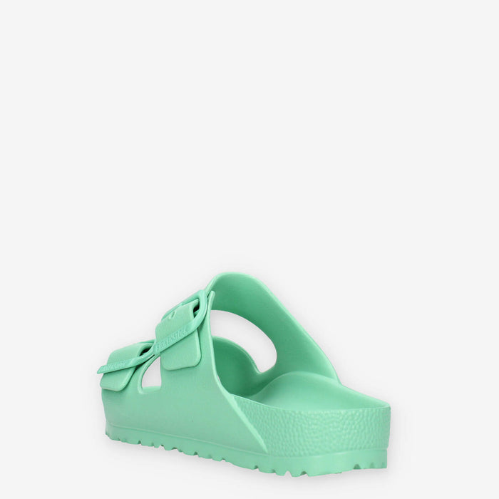 Birkenstock 1019120 Arizona Eva Sandali scalzati verdi (calzata stretta)