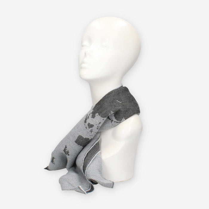 Alviero Martini Prima Classe KS564-1748-0186 Sciarpa rettangolare grigia