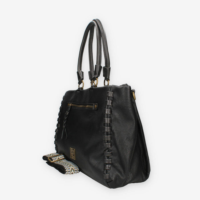 Refresh 183309-NEGRO BOLSO Shopping nera