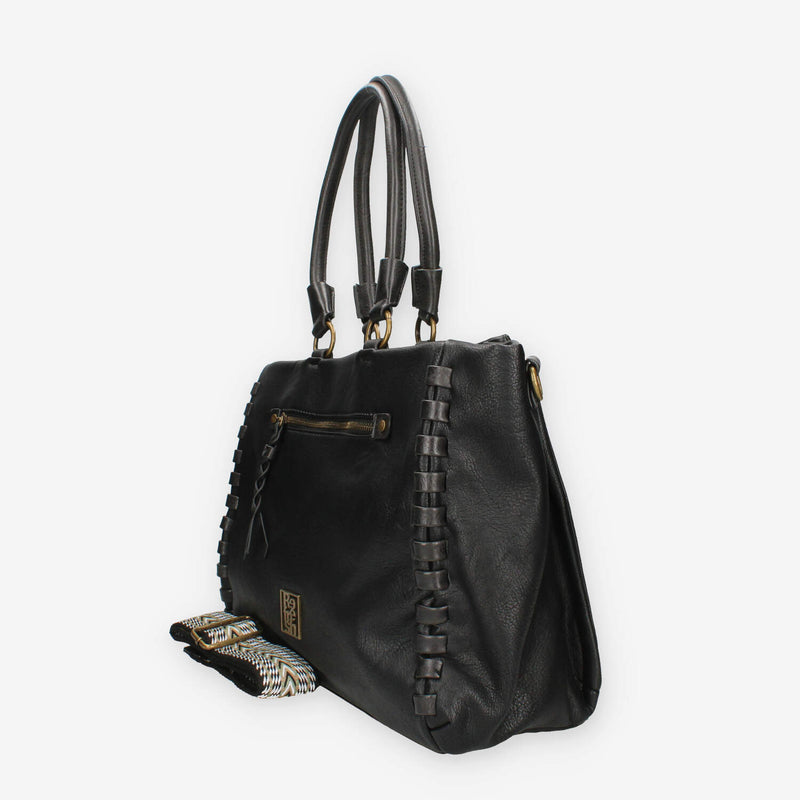 Refresh 183309-NEGRO BOLSO Shopping nera