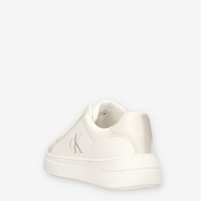 Calvin Klein V3X9-83166-1592A472 Sneaker bassa allacciata off white/beige