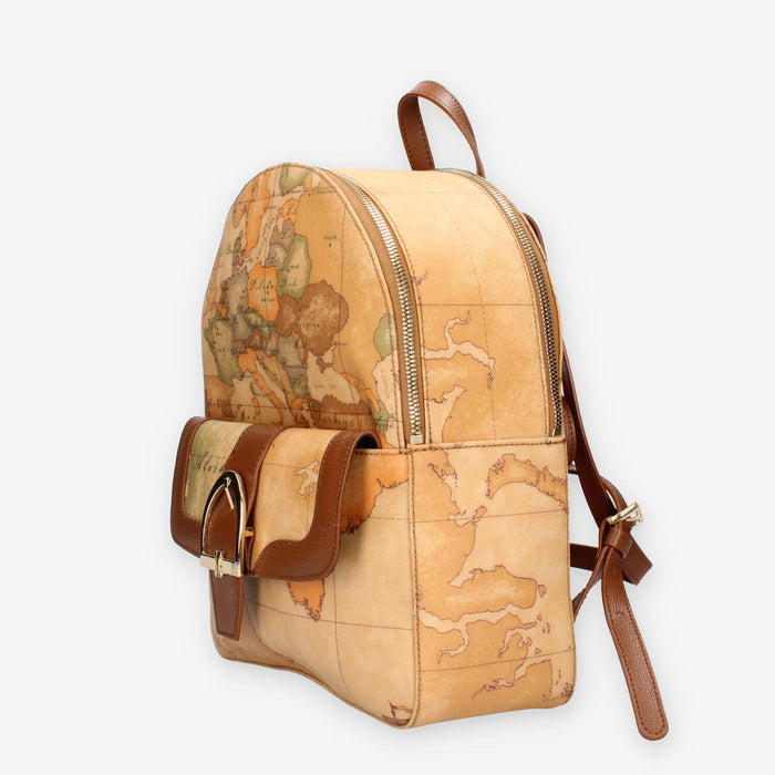 Alviero Martini Prima Classe LLD68-G611-0548 Zaino Geo Classic e castagna