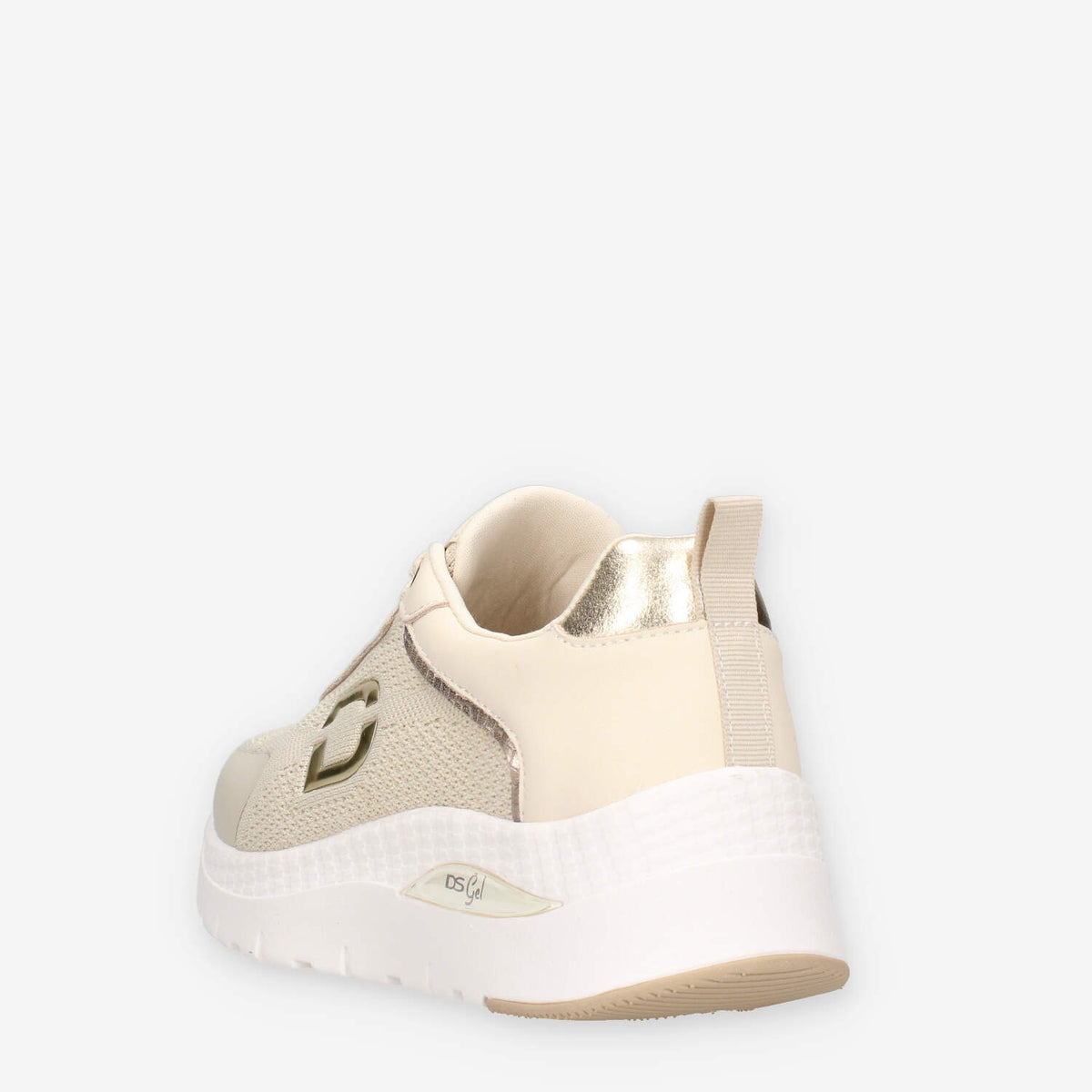 Donna Serena 145671DM-BEIGE-PLAT Sneakers beige e platino da donna