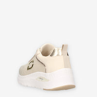 Donna Serena 145671DM-BEIGE-PLAT Sneakers beige e platino da donna