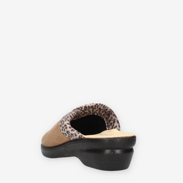 Valleverde 25230-CAMEL Pantofole camel da donna