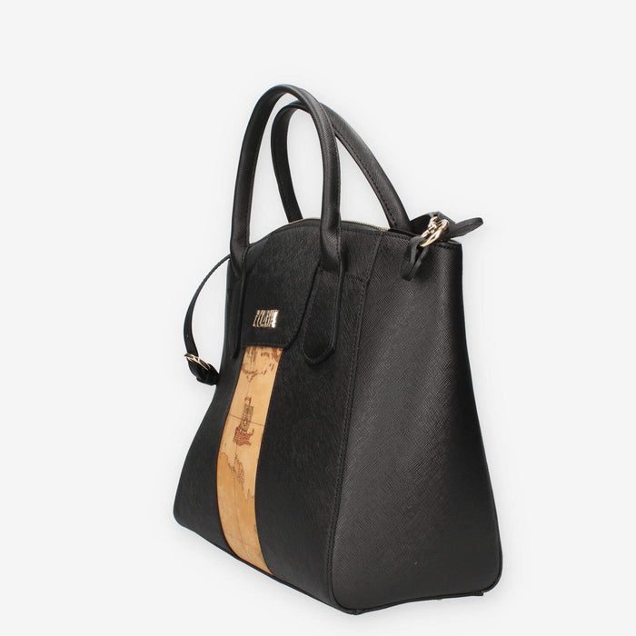 Alviero Martini Prima Classe LLD25-9407-0001 Borsa a mano nera e Geo Classic