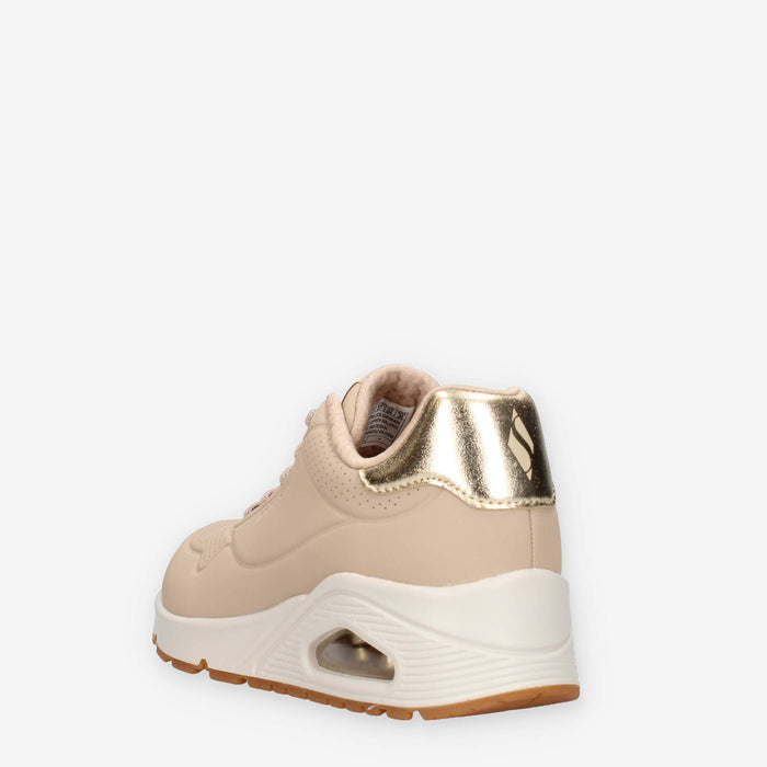 Skechers 155196-NUDE UNO - SHIMMER AWAY