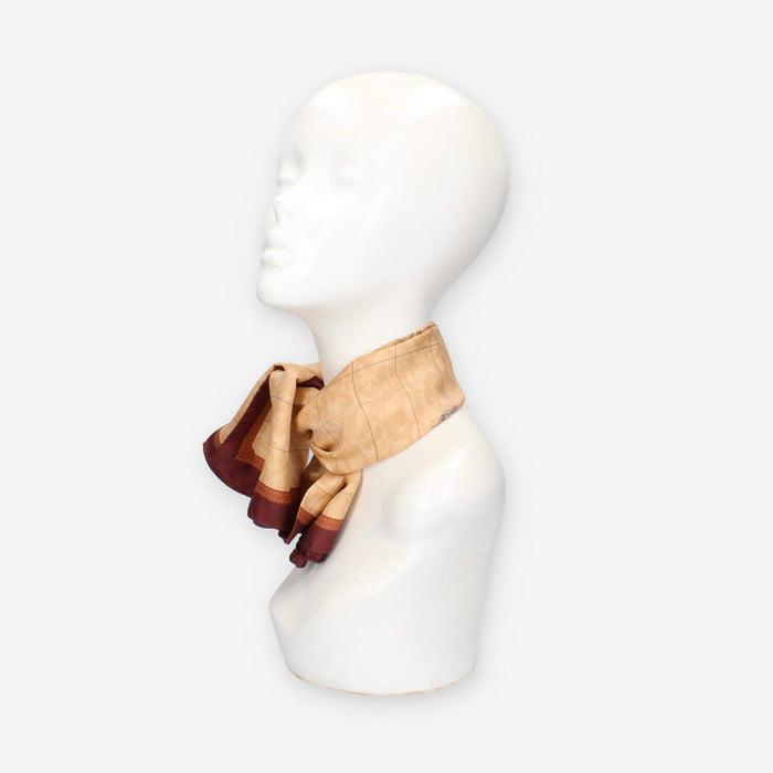 Alviero Martini Prima Classe K3170-ALOE-0313 Foulard rosso acero e Geo Classic