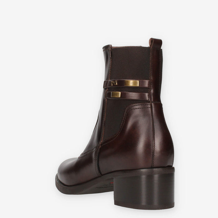 Nero Giardini I513841D-300 Stivaletti testa di moro con tacco