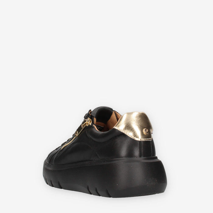 Impronte IL52563A-319 Sneakers nere e oro da donna