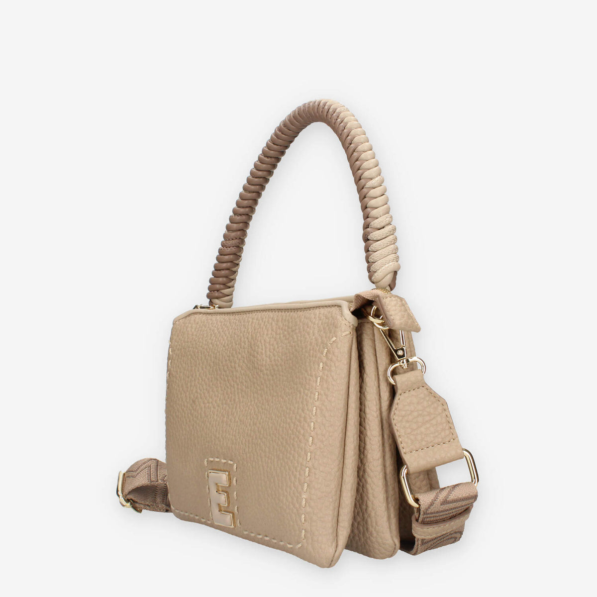 Ermanno Scervino 12401736-SAND Eba Borsa a tracolla sabbia a 3 scomparti