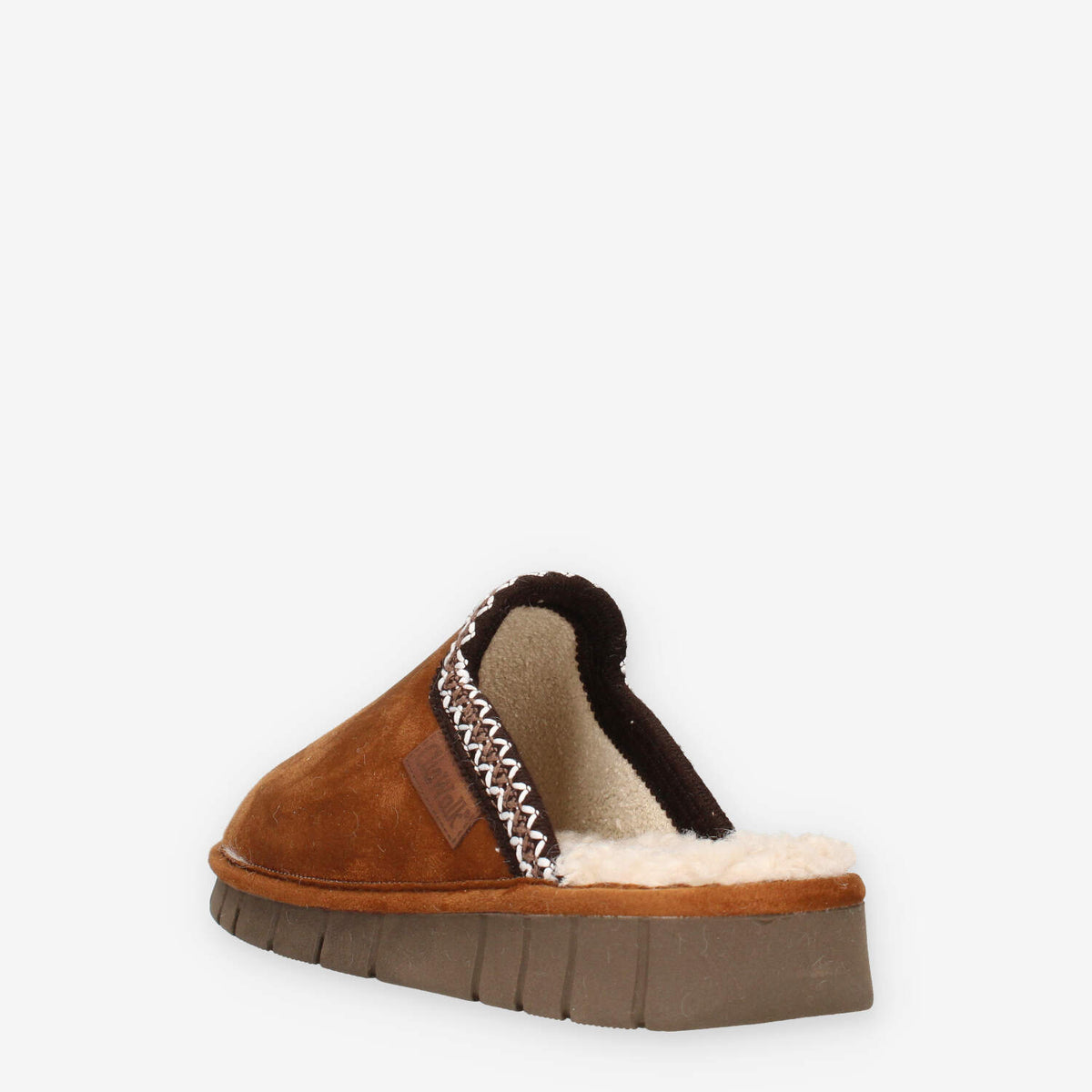 Clia Walk WARM8-CAMEL Ciabatte camel da donna