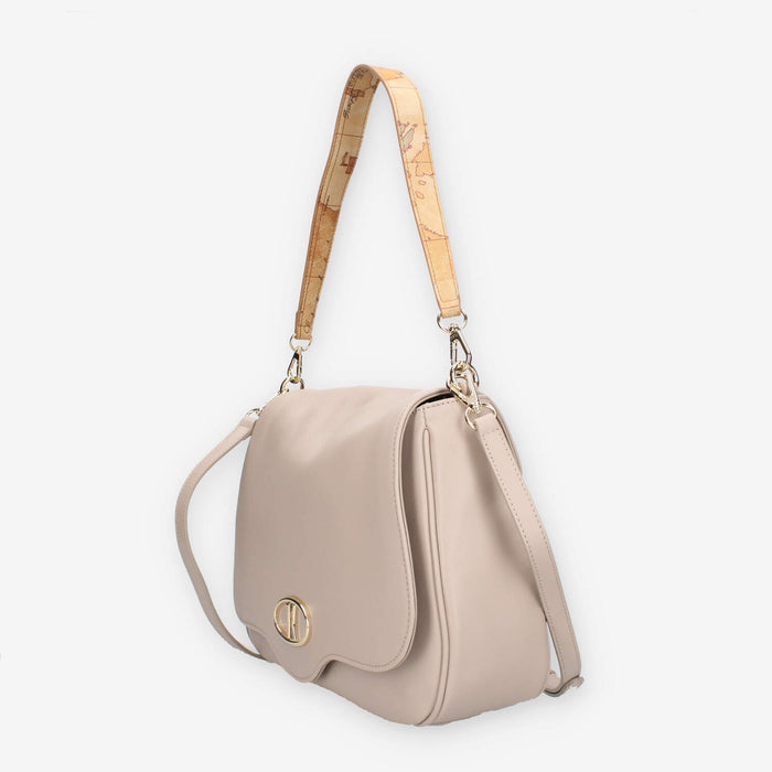 Alviero Martini Prima Classe LLD54-M631-0067 Borsa a tracolla taupe e Geo Classic