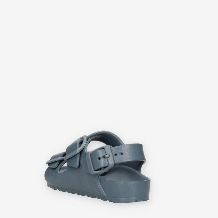 Birkenstock 1031406 Milano Eva kids Sandali grigi da bimbo (calzata stretta)