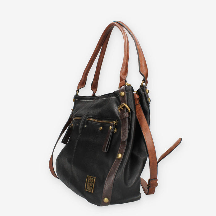 183215-NEGRO Refresh Borsa a spalla nera