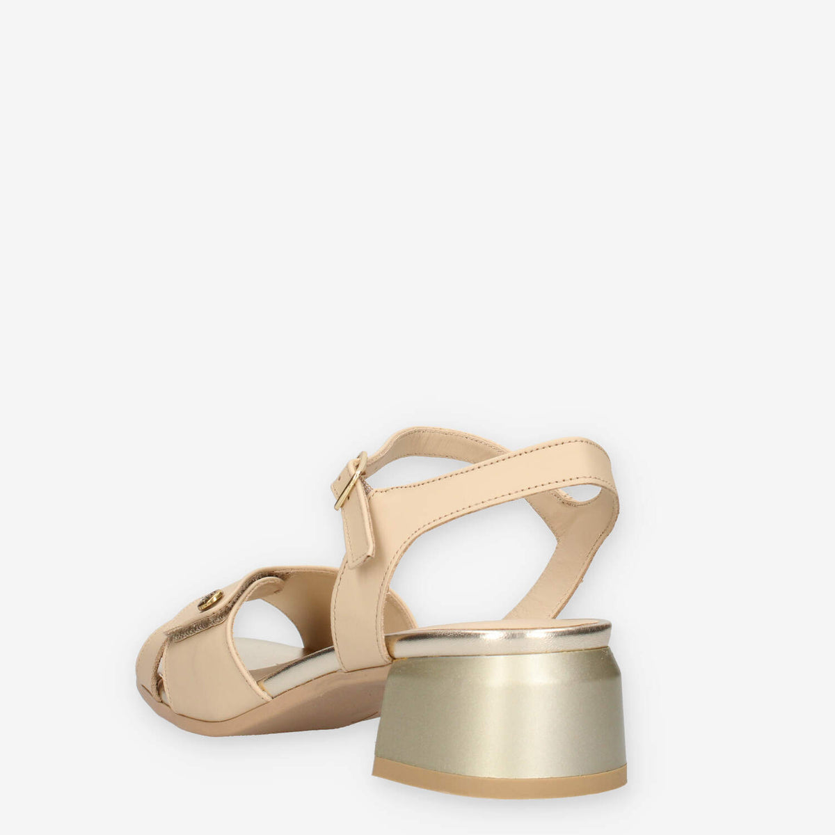 Enval Soft 1275822-DESERTO Sandali beige da donna con tacco