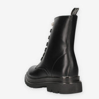 Asso AG-17635-BLACK Anfibi da ragazza neri