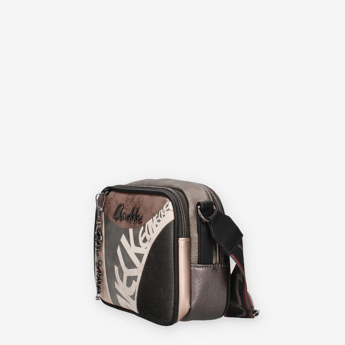 Anekke 42603-183 Borsa a tracolla piombo