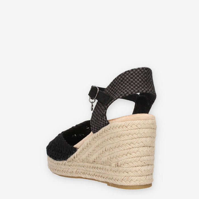 Xti Tentations 145417-NEGRO Espadrillas nere da donna