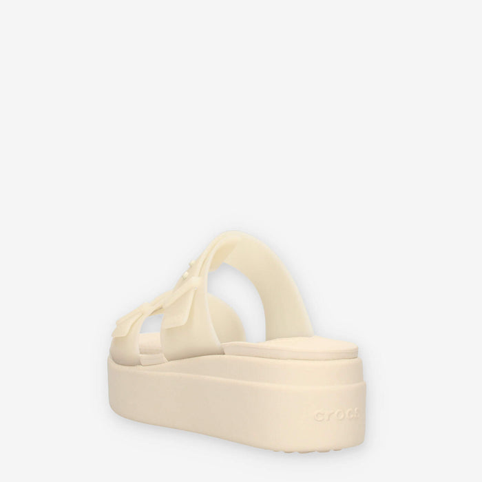 Crocs CR.210980-SDST Brooklyn Buckle Frosted LwWdgW