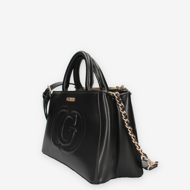 HWEVG9-51305-BLA Guess Borsa a mano nera a 4 scomparti