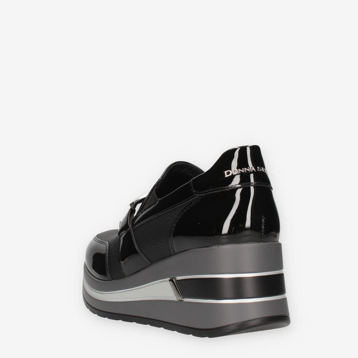 Donna Serena 2L5718DM-NERO Slip on nere da donna
