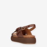 Inuovo A96066-PRALINE Sandali marroni da donna