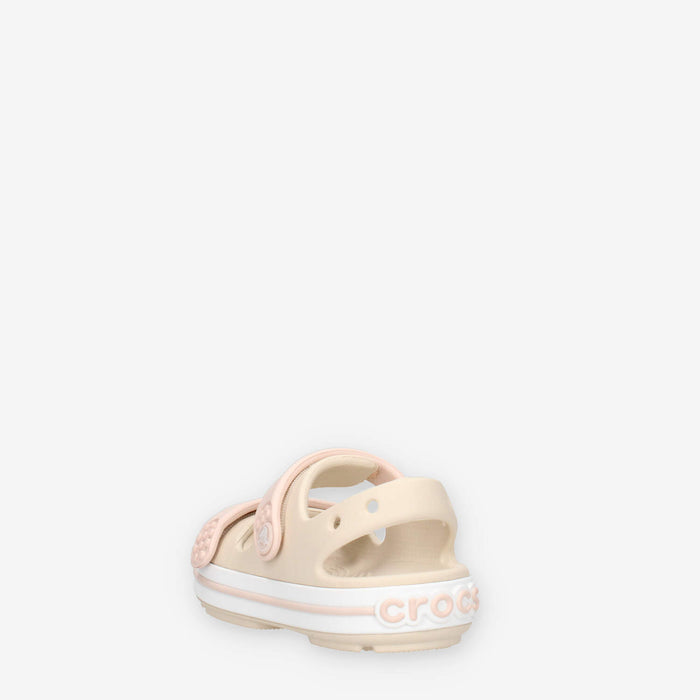 Crocs CR.209424-0LH Crocband cruiser Sandali beige e rosa da bimba