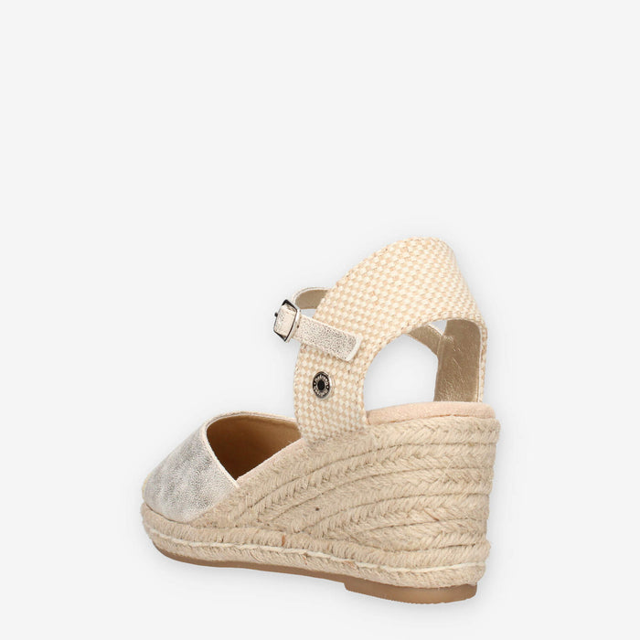 Refresh 175212-ORO Espadrillas oro da donna