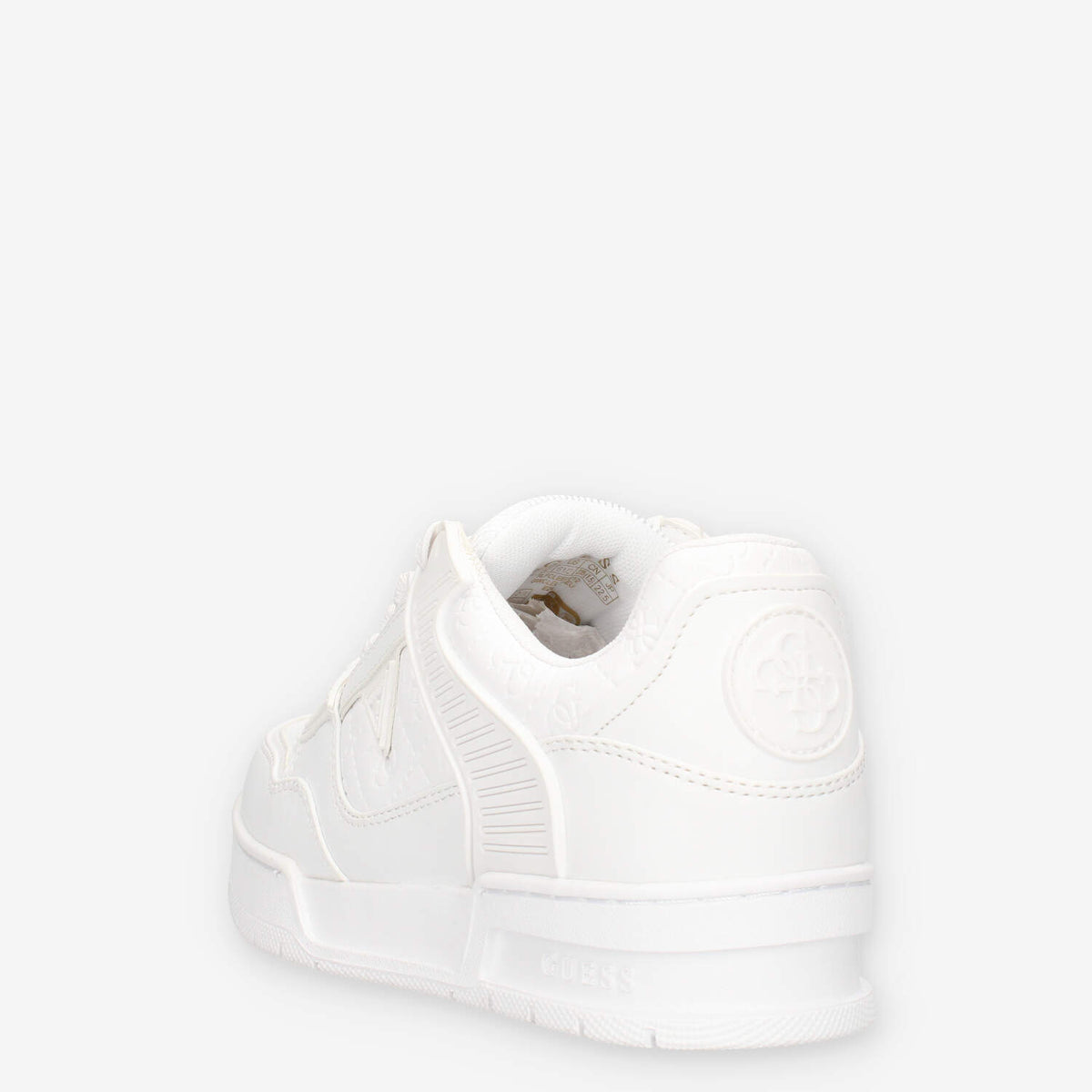 FLFCLE-ELE12-WHITE Guess Sneakers bianche da donna