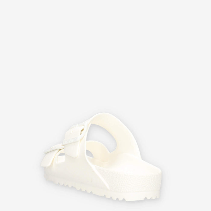 Birkenstock 0129443-WHITE Arizona Eva Sandali scalzati bianchi (calzata stretta)
