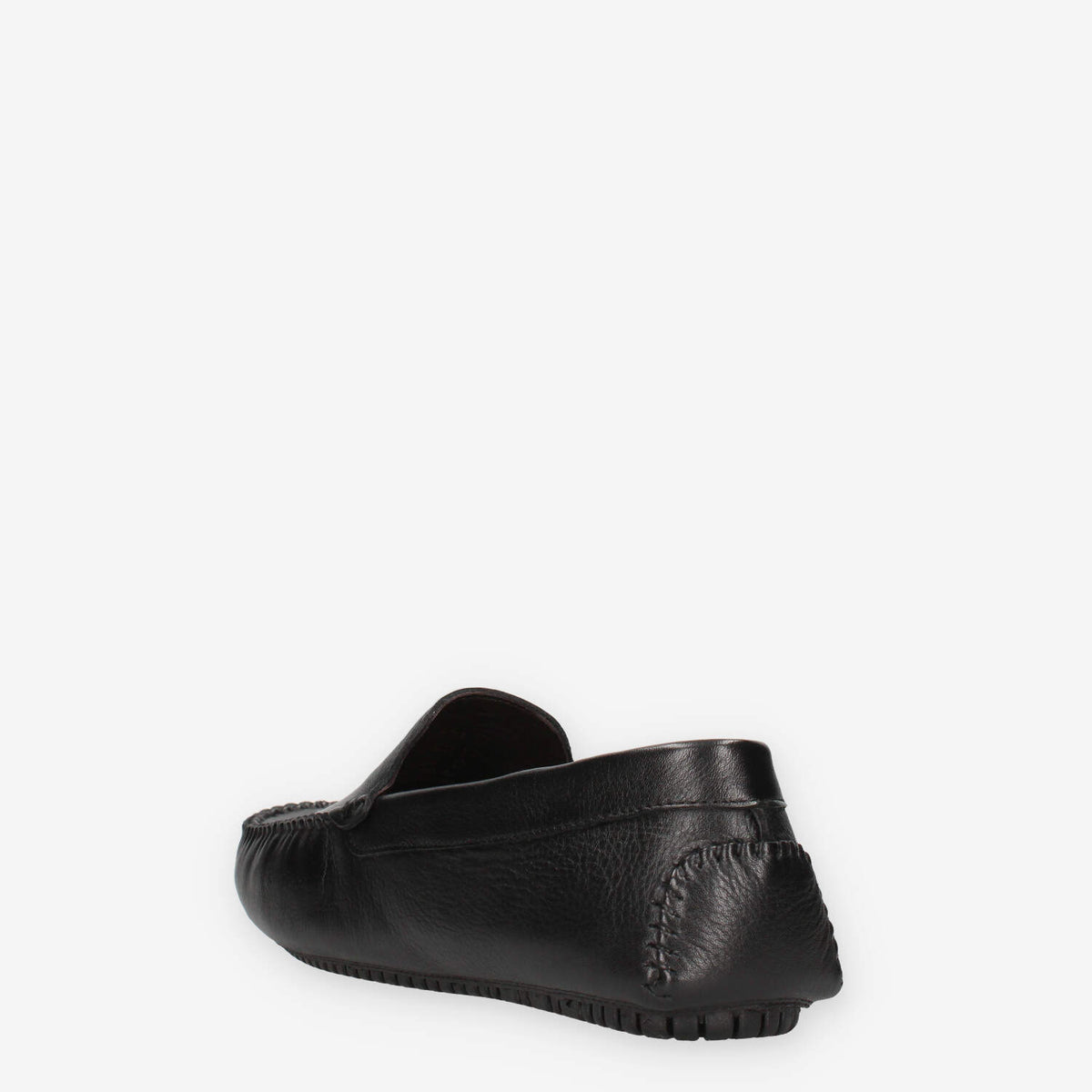Frau 12M0-BLACK Mocassini neri da uomo