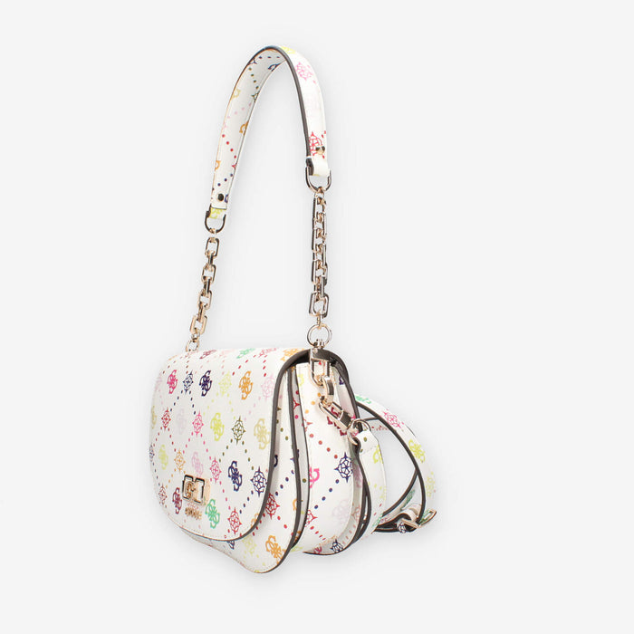 Guess HWGM99-28200-MUO EMELIE LOGO FLAP SHOULDER BAG