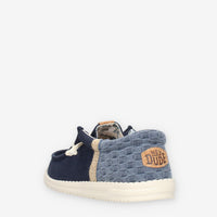 Hey Dude HD.45184-4UX Wally Funk Summer Stitch Slip on blu da uomo