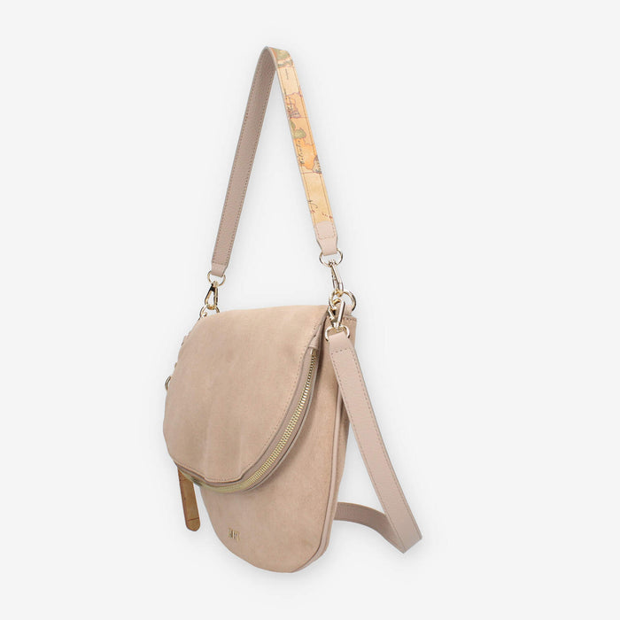Alviero Martini Prima Classe LLD72-8646-0067 Borsa a tracolla taupe e Geo Classic