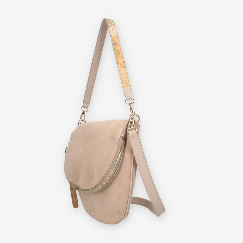 Alviero Martini Prima Classe LLD72-8646-0067 Borsa a tracolla taupe e Geo Classic