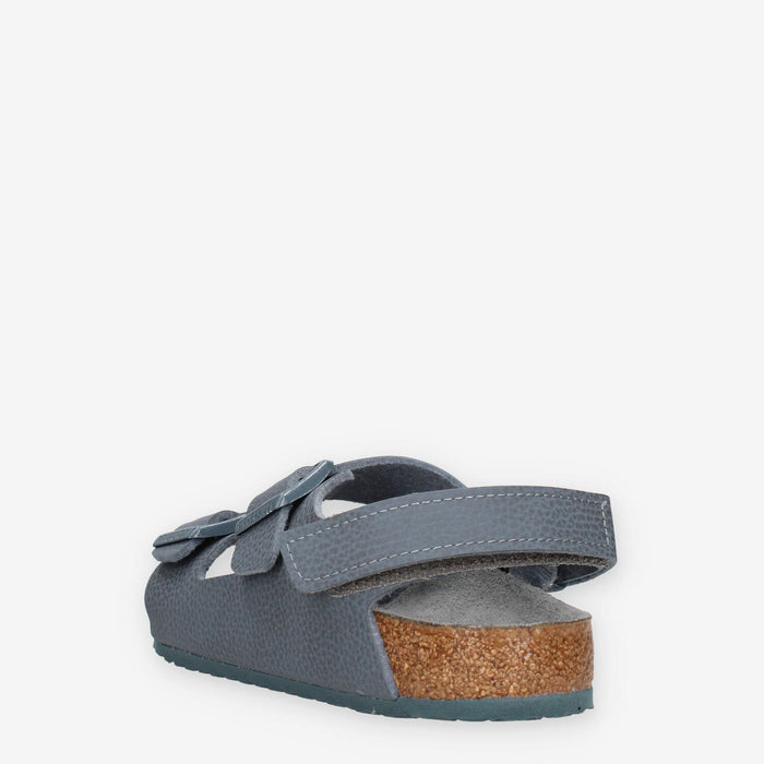 Birkenstock 1031647 Milano AS Sandali bassi grigi (calzata stretta)