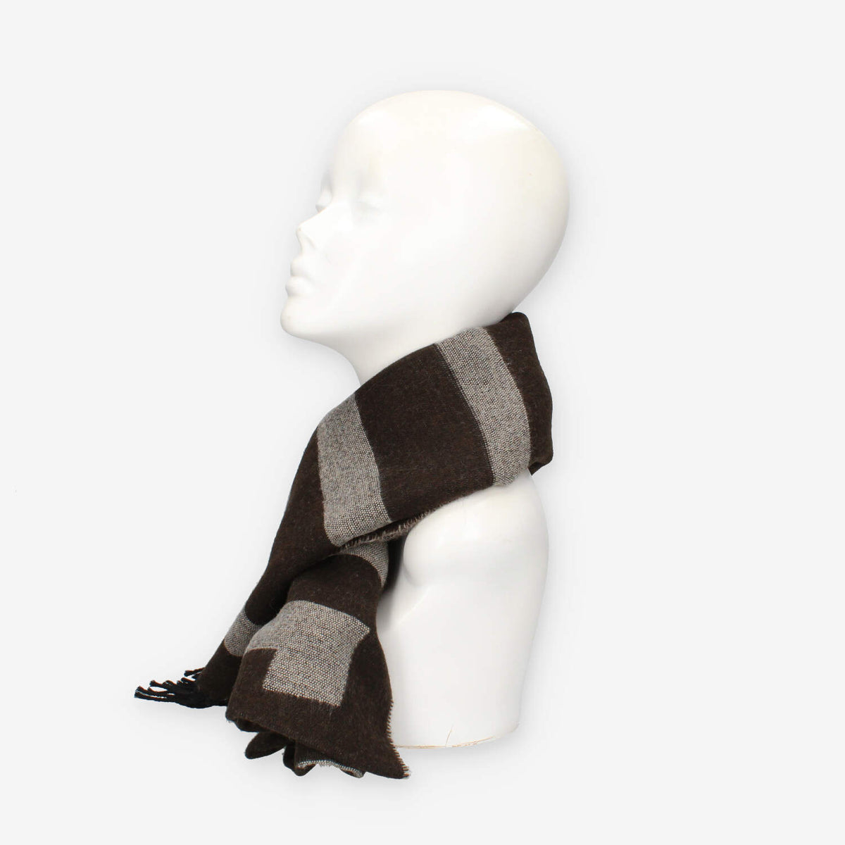 Alviero Martini Prima Classe KS608-1803-0500 Sciarpa rettangolare marrone scuro