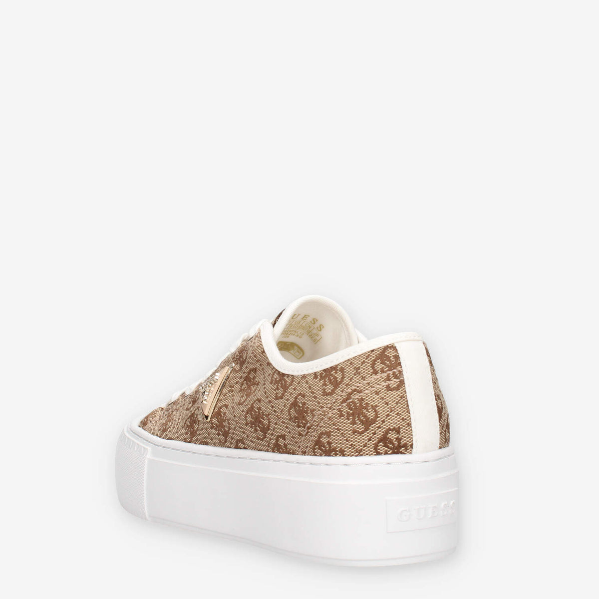 Guess FLJJZ4-FAL12-BEIBR JOEZI4 Sneakers da donna beige logate