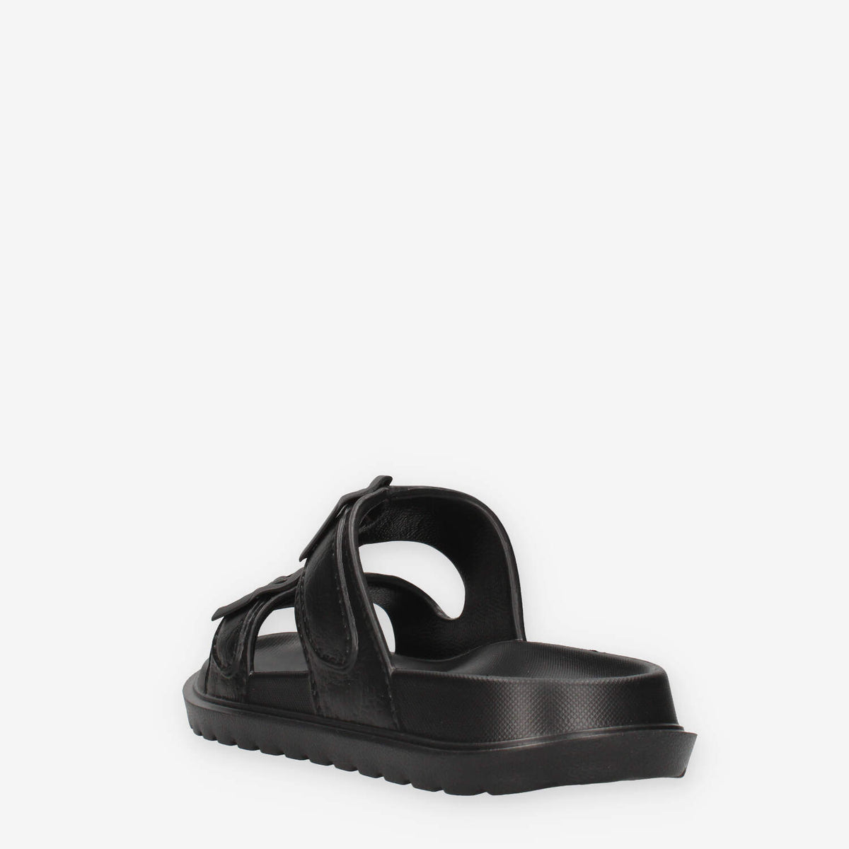 Refresh 175553-NEGRO Sandali scalzati neri da uomo