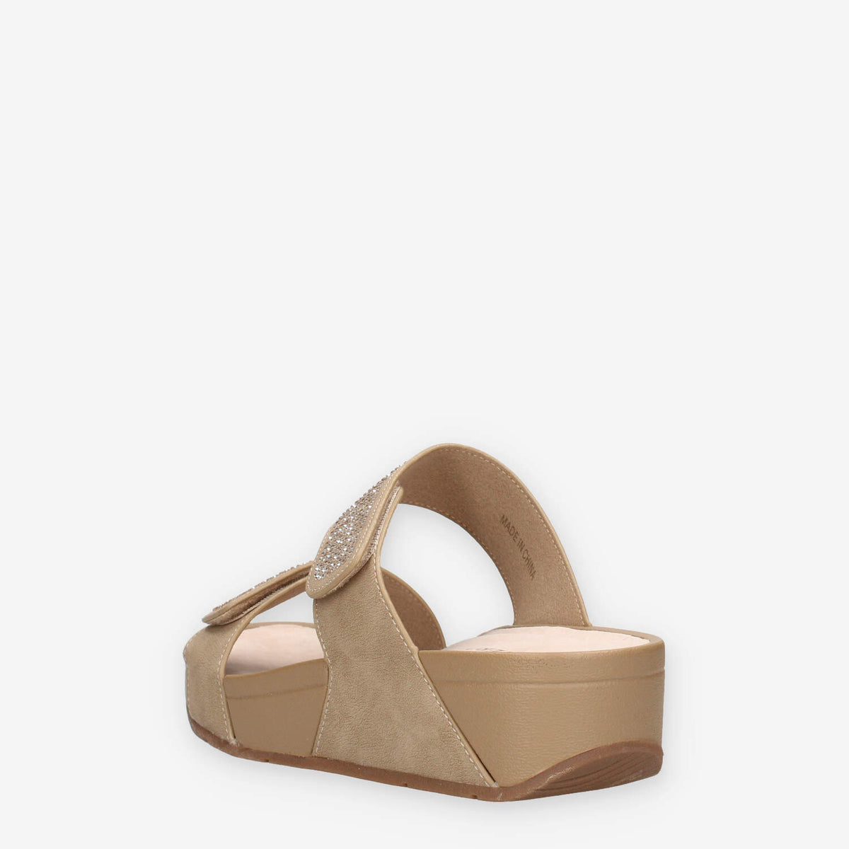 Valleverde V651Z-TAUPE Sandali scalzati taupe da donna