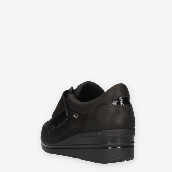 Valleverde VD210F-BLACK Slip On nere da donna