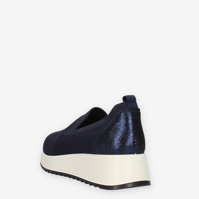 Enval Soft 1274811-BLU Slip on blu da donna