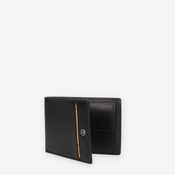 Alviero Martini Prima Classe BVW151-5610-0001 Portafogli da uomo nero e Geo Classic