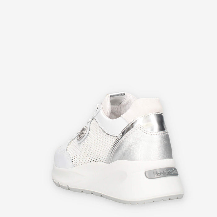 Nero Giardini E615180D-707 Sneakers bianche da donna