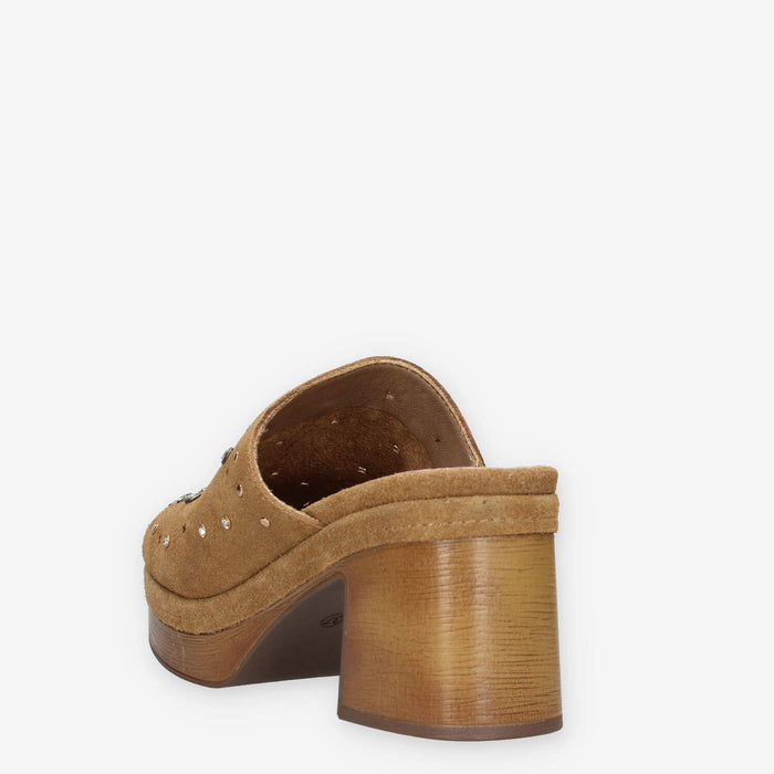 Carmela 163256-CAMEL Sabot camel da donna