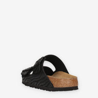 Birkenstock 1029560-BLACK Arizona Sandali scalzati bassi neri (calzata stretta)