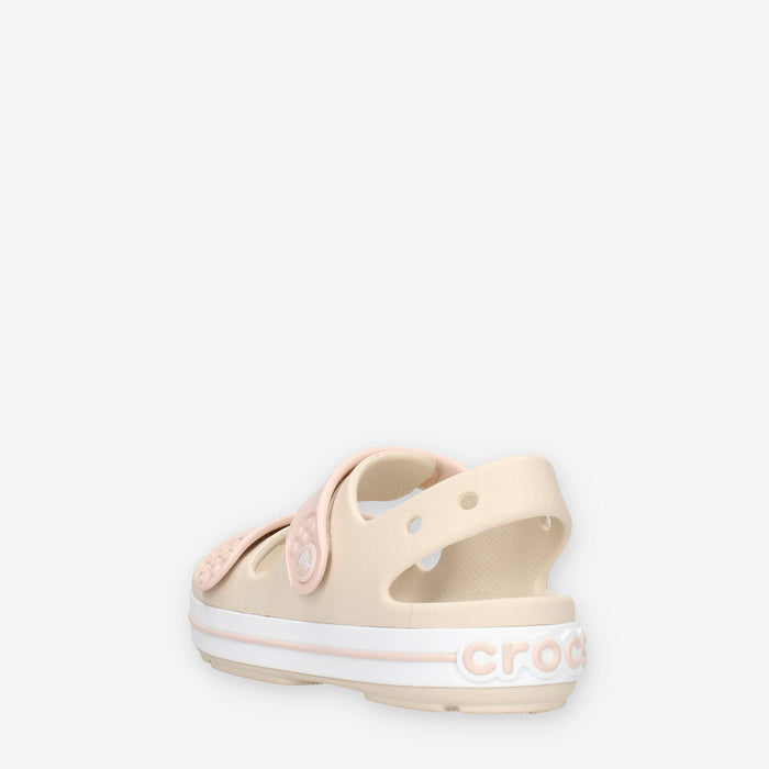 Crocs CR.209423-0LH Sandali beige e rosa da bimba