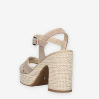 Nero Giardini E616070D-451 Sandali taupe da donna