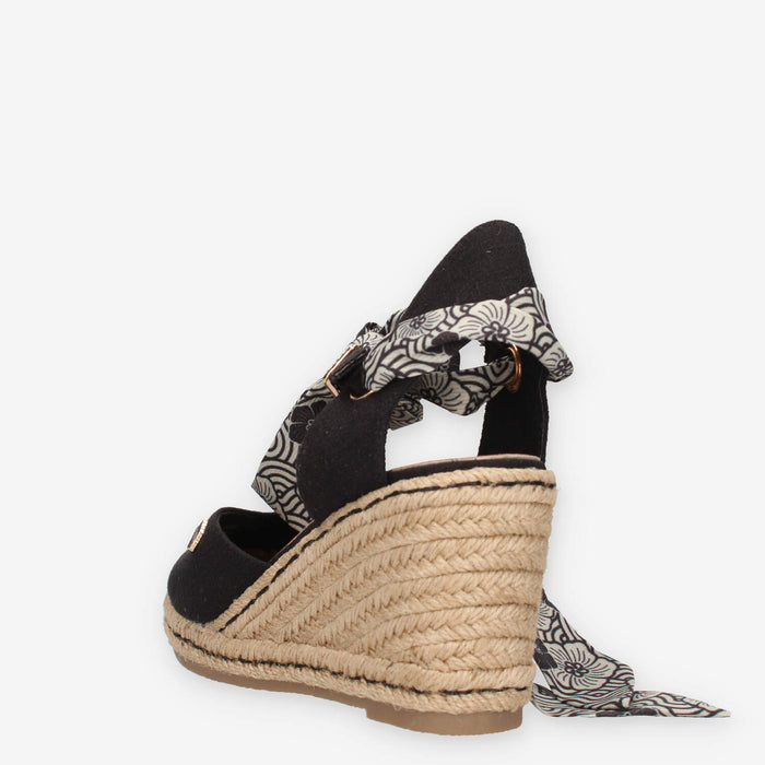 O-Joo OL61531A-062 GERI CVS Espadrillas nere da donna